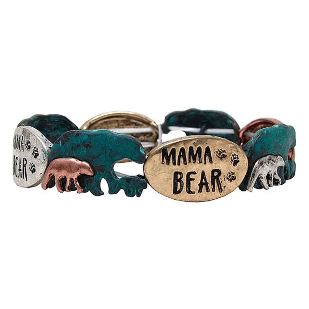 Mama Bear stretch bracelet